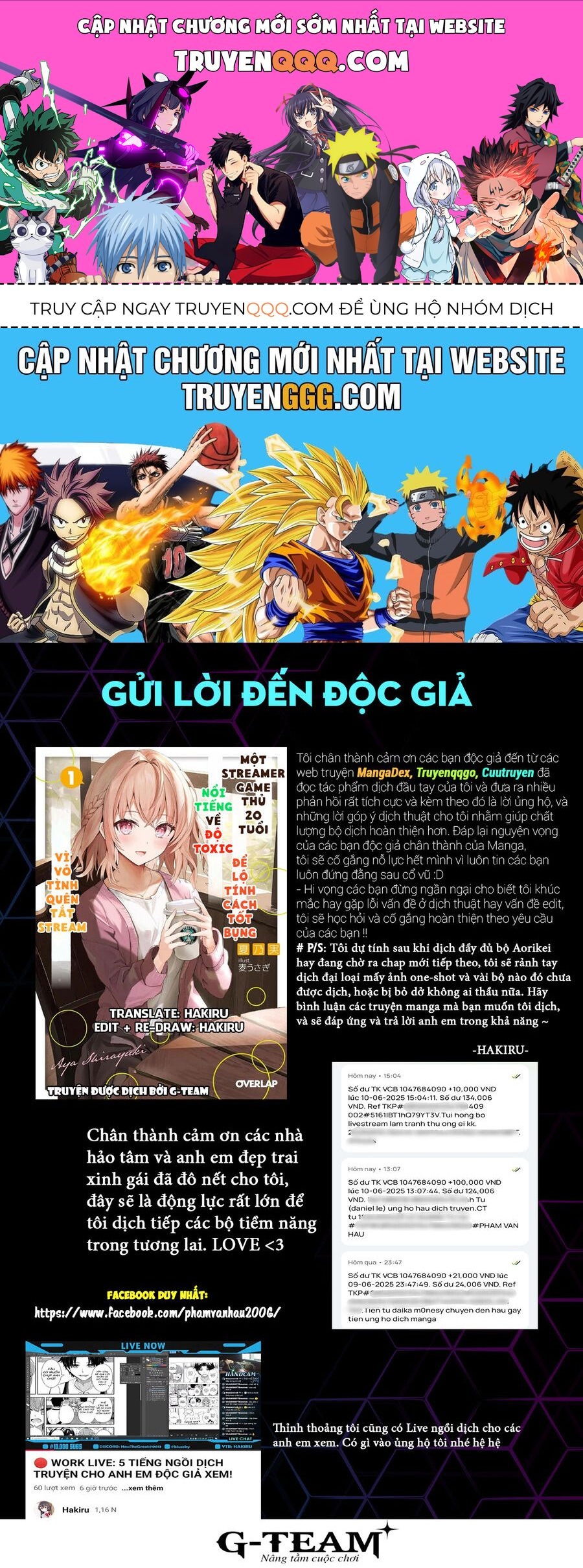 Aorikei Game Haishinsha (20-Sai), Haishin No Kiri Wasure Ni Yori Ii Hito Bare Suru. Chương 3 Ảnh 2