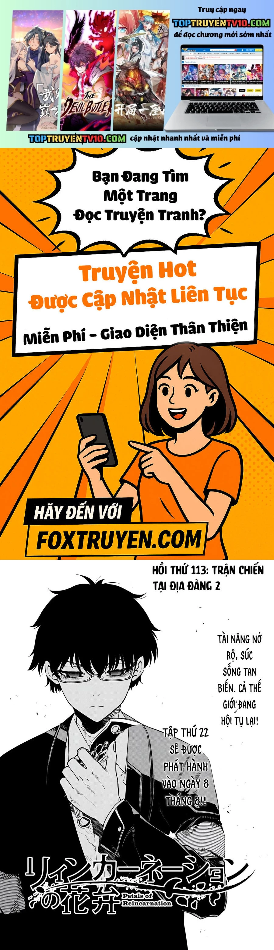 Cánh Hoa Về Luân Hồi Chương 113 Ảnh 2