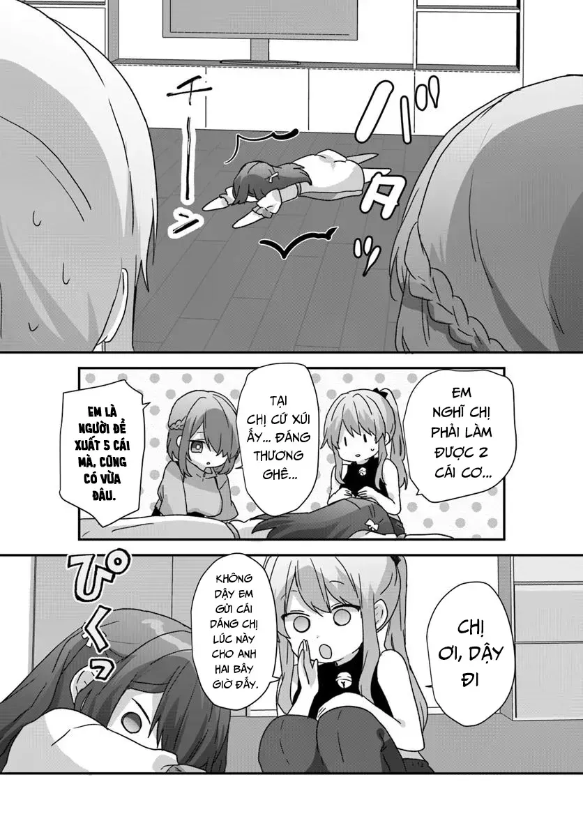 Daigaku Nyuugakuji Kara Uwasa Sareteita Bishoujo San Shimai, Ikiwakareteita Gimai Datta. Chương 10 Ảnh 11