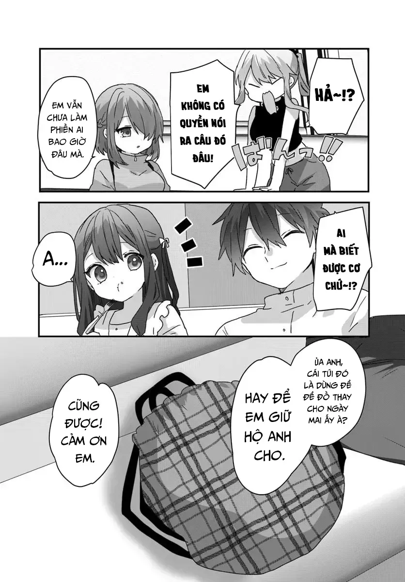 Daigaku Nyuugakuji Kara Uwasa Sareteita Bishoujo San Shimai, Ikiwakareteita Gimai Datta. Chương 10 Ảnh 17