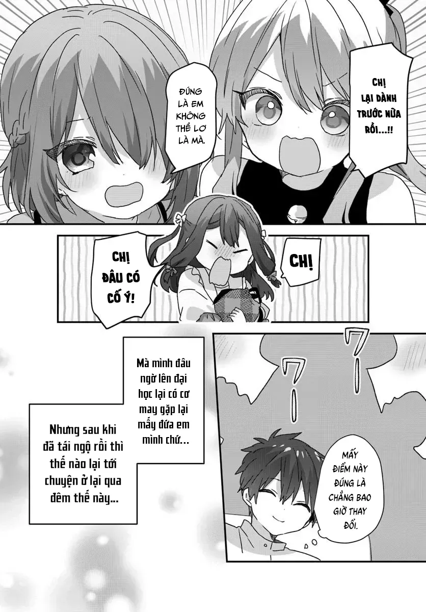 Daigaku Nyuugakuji Kara Uwasa Sareteita Bishoujo San Shimai, Ikiwakareteita Gimai Datta. Chương 10 Ảnh 19