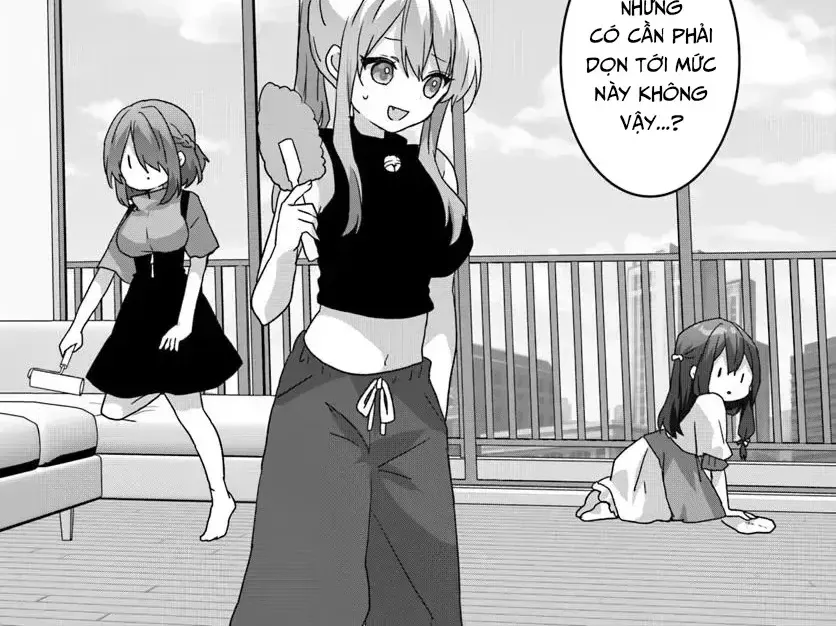 Daigaku Nyuugakuji Kara Uwasa Sareteita Bishoujo San Shimai, Ikiwakareteita Gimai Datta. Chương 10 Ảnh 3