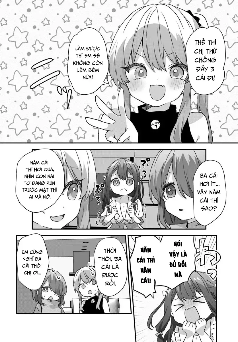 Daigaku Nyuugakuji Kara Uwasa Sareteita Bishoujo San Shimai, Ikiwakareteita Gimai Datta. Chương 10 Ảnh 8
