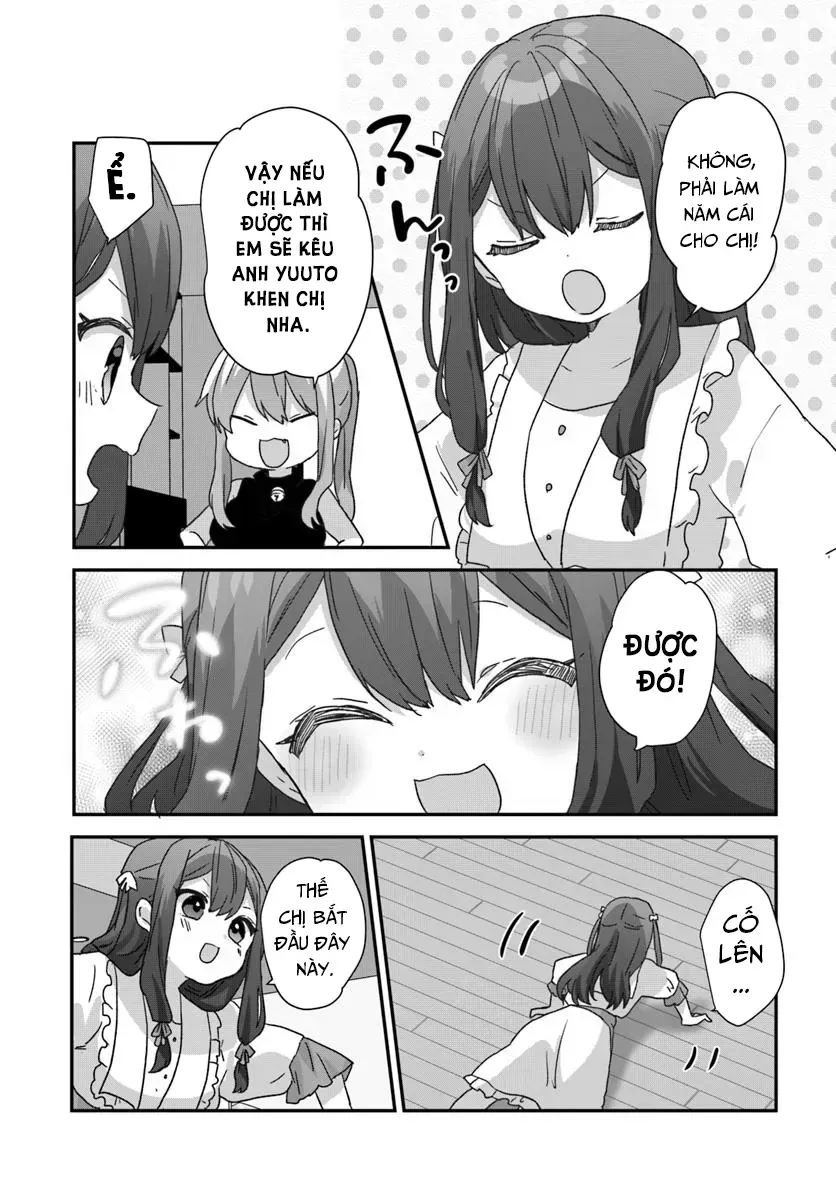 Daigaku Nyuugakuji Kara Uwasa Sareteita Bishoujo San Shimai, Ikiwakareteita Gimai Datta. Chương 10 Ảnh 9