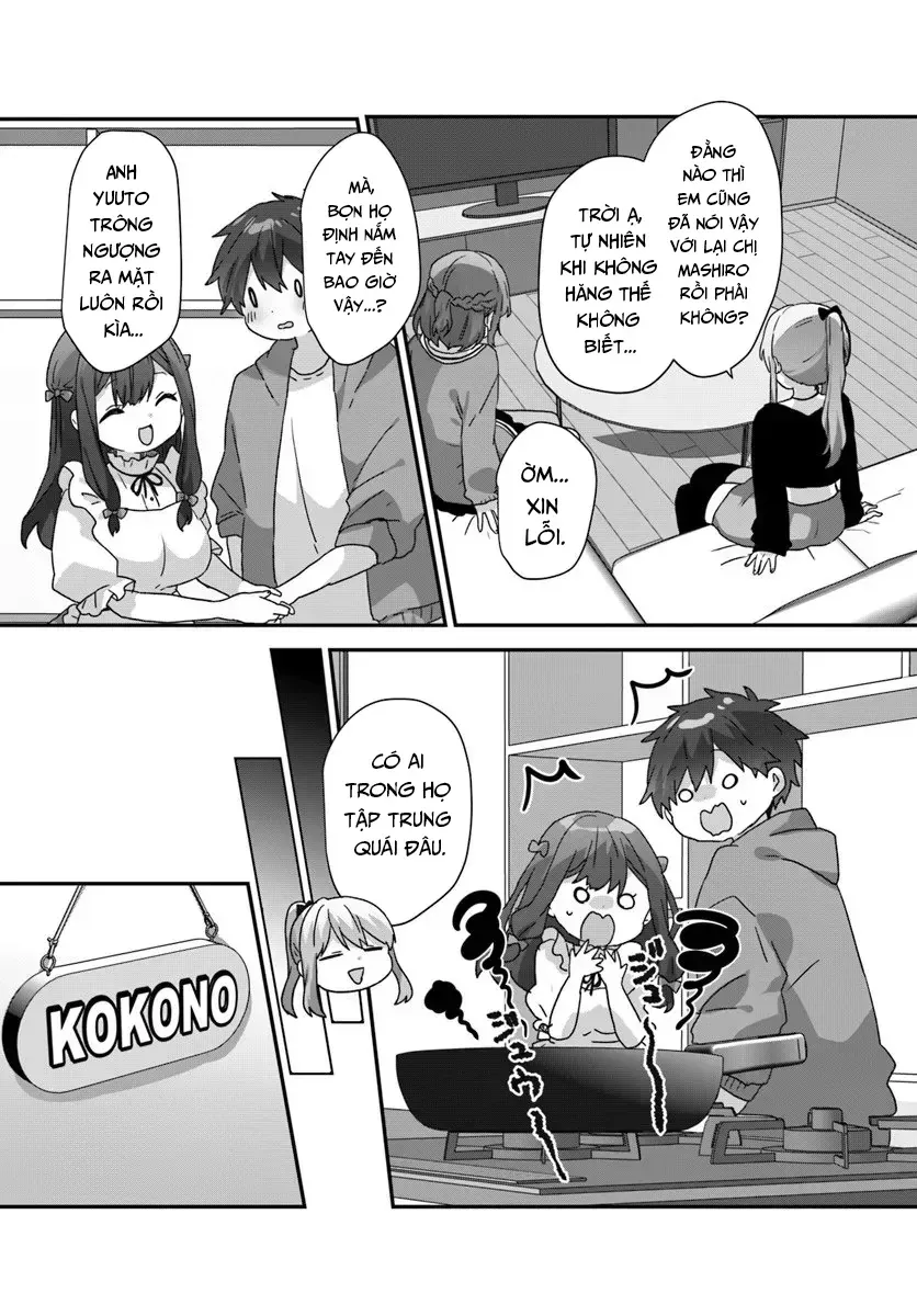 Daigaku Nyuugakuji Kara Uwasa Sareteita Bishoujo San Shimai, Ikiwakareteita Gimai Datta. Chương 11 Ảnh 14