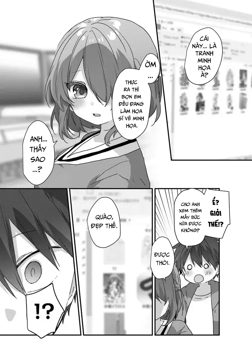 Daigaku Nyuugakuji Kara Uwasa Sareteita Bishoujo San Shimai, Ikiwakareteita Gimai Datta. Chương 11 Ảnh 16