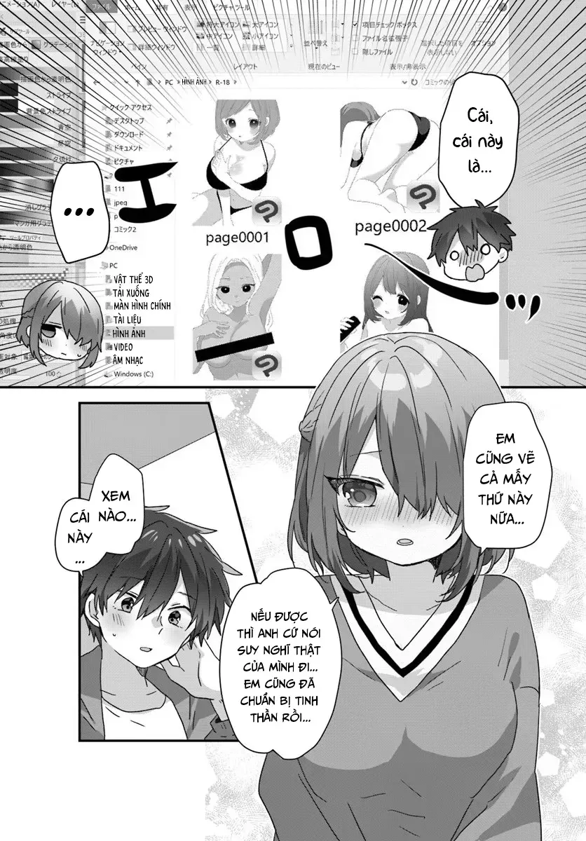 Daigaku Nyuugakuji Kara Uwasa Sareteita Bishoujo San Shimai, Ikiwakareteita Gimai Datta. Chương 11 Ảnh 17