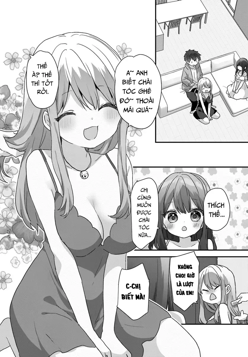 Daigaku Nyuugakuji Kara Uwasa Sareteita Bishoujo San Shimai, Ikiwakareteita Gimai Datta. Chương 11 Ảnh 21