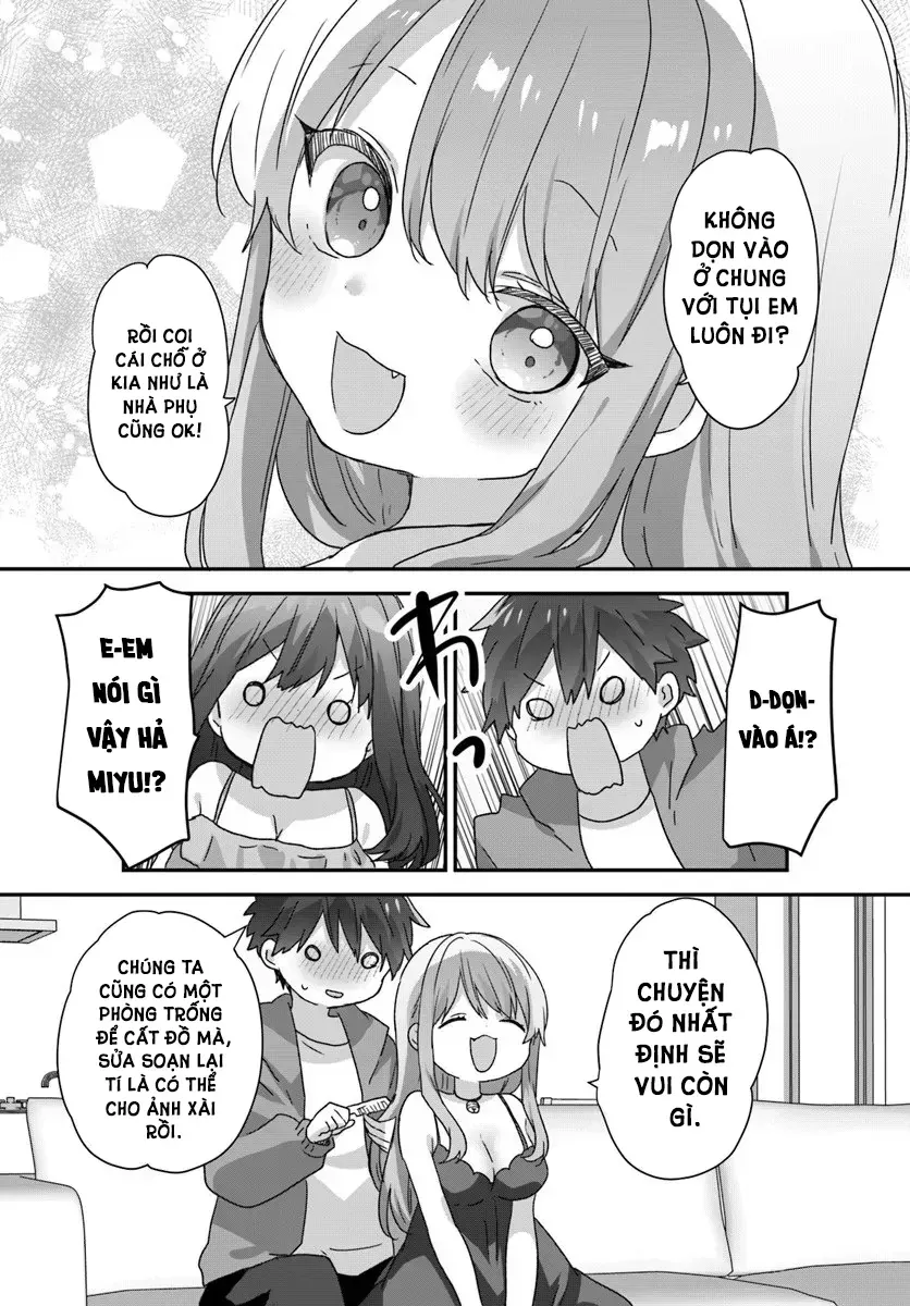 Daigaku Nyuugakuji Kara Uwasa Sareteita Bishoujo San Shimai, Ikiwakareteita Gimai Datta. Chương 11 Ảnh 23