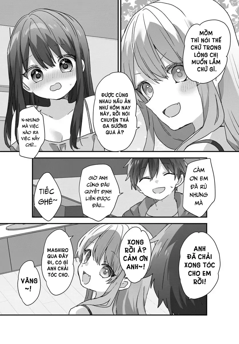 Daigaku Nyuugakuji Kara Uwasa Sareteita Bishoujo San Shimai, Ikiwakareteita Gimai Datta. Chương 11 Ảnh 24