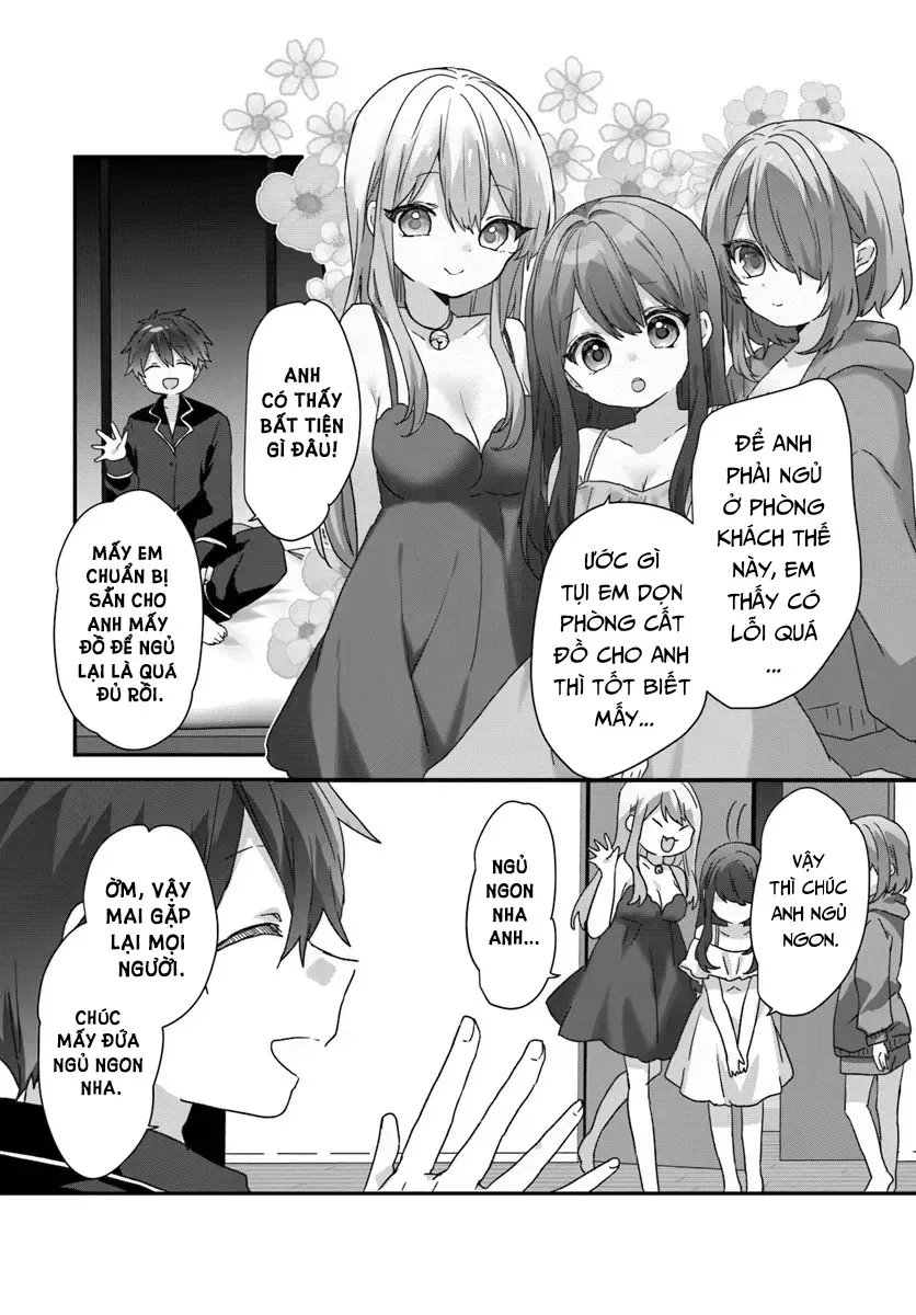 Daigaku Nyuugakuji Kara Uwasa Sareteita Bishoujo San Shimai, Ikiwakareteita Gimai Datta. Chương 11 Ảnh 28
