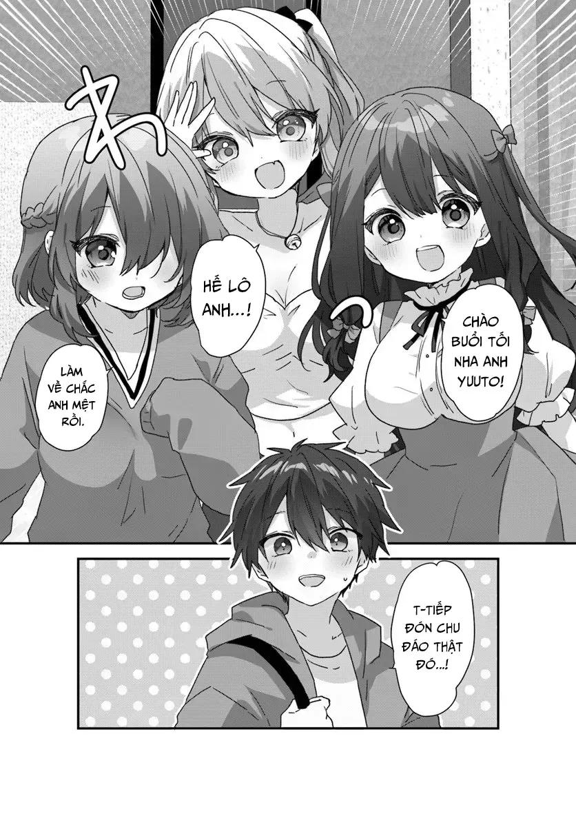 Daigaku Nyuugakuji Kara Uwasa Sareteita Bishoujo San Shimai, Ikiwakareteita Gimai Datta. Chương 11 Ảnh 4