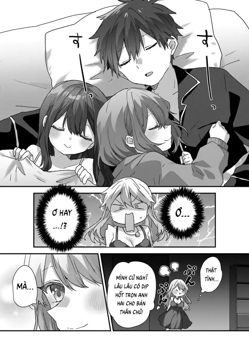 Daigaku Nyuugakuji Kara Uwasa Sareteita Bishoujo San Shimai, Ikiwakareteita Gimai Datta. Chương 11 Ảnh 32