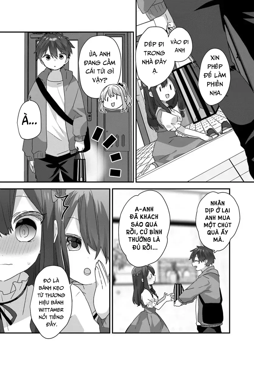 Daigaku Nyuugakuji Kara Uwasa Sareteita Bishoujo San Shimai, Ikiwakareteita Gimai Datta. Chương 11 Ảnh 6