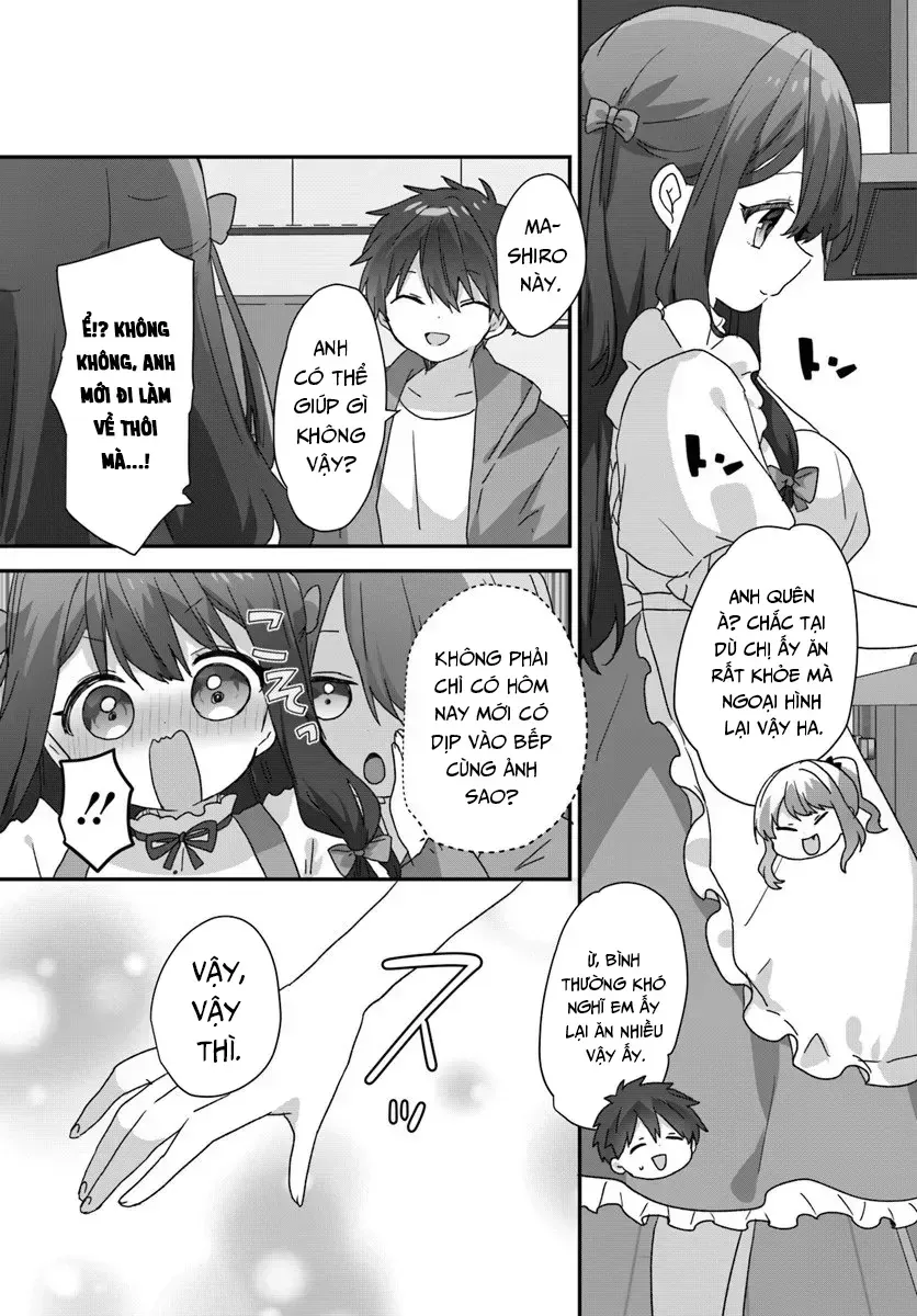 Daigaku Nyuugakuji Kara Uwasa Sareteita Bishoujo San Shimai, Ikiwakareteita Gimai Datta. Chương 11 Ảnh 9