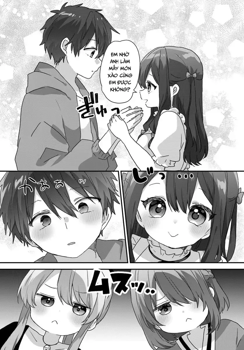 Daigaku Nyuugakuji Kara Uwasa Sareteita Bishoujo San Shimai, Ikiwakareteita Gimai Datta. Chương 11 Ảnh 10
