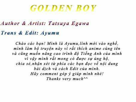 Golden Boy Chương 6 Ảnh 2