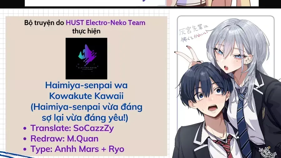 Haimiya-Senpai Wa Kowakute Kawaii Chương 30 Ảnh 7