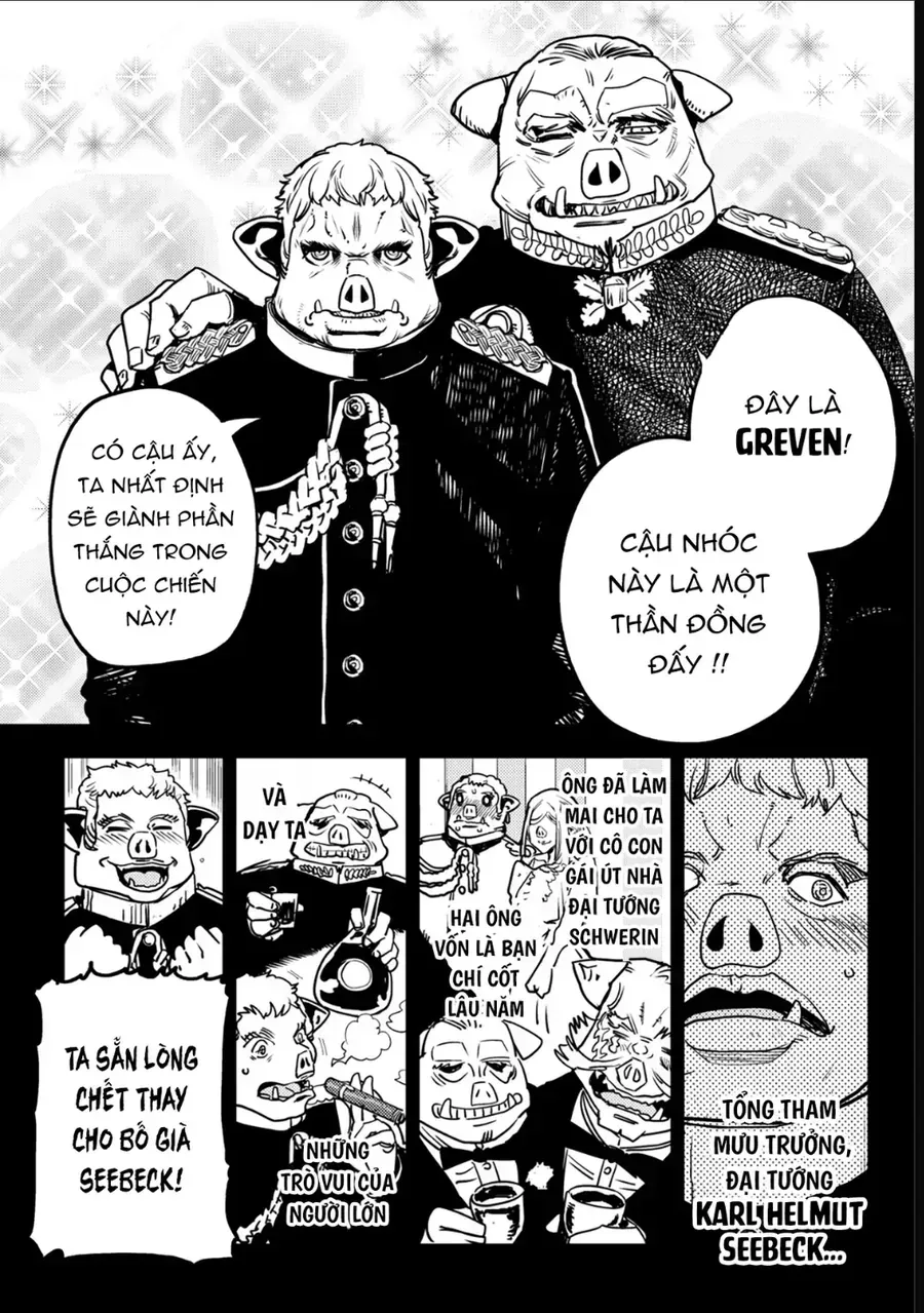 Orcsen Oukokushi ~Yaban Na Orc No Kuni Wa, Ikanishite Heiwa Na Elf No Kuni Wo Yakiharau Ni Itatta Ka~ Chương 9 Ảnh 28