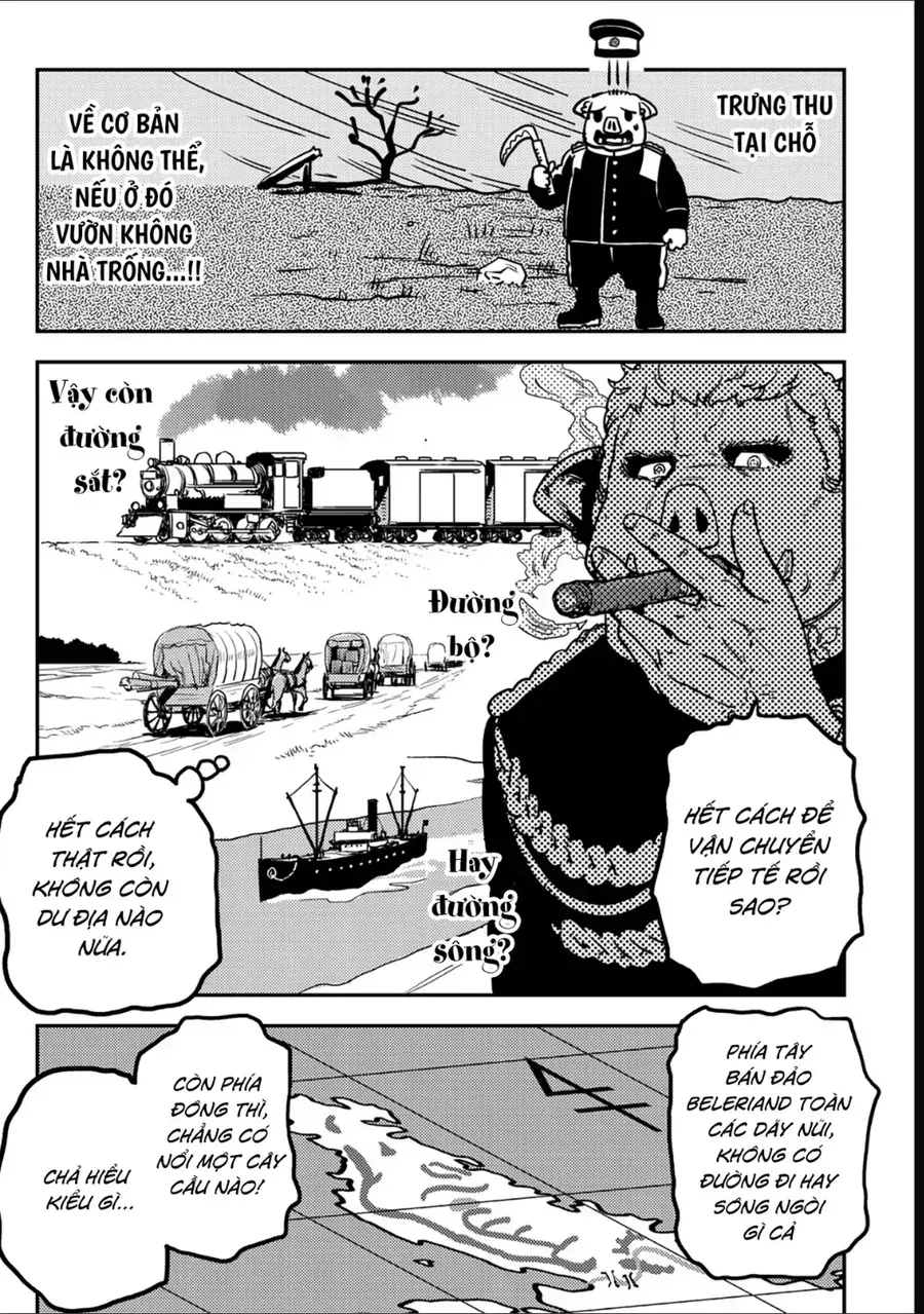 Orcsen Oukokushi ~Yaban Na Orc No Kuni Wa, Ikanishite Heiwa Na Elf No Kuni Wo Yakiharau Ni Itatta Ka~ Chương 9 Ảnh 33