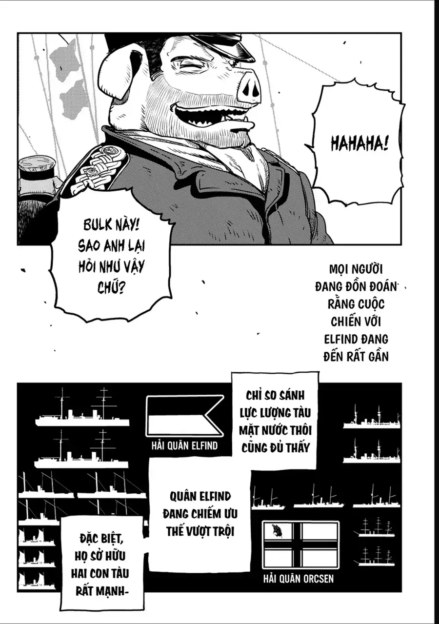 Orcsen Oukokushi ~Yaban Na Orc No Kuni Wa, Ikanishite Heiwa Na Elf No Kuni Wo Yakiharau Ni Itatta Ka~ Chương 9 Ảnh 45