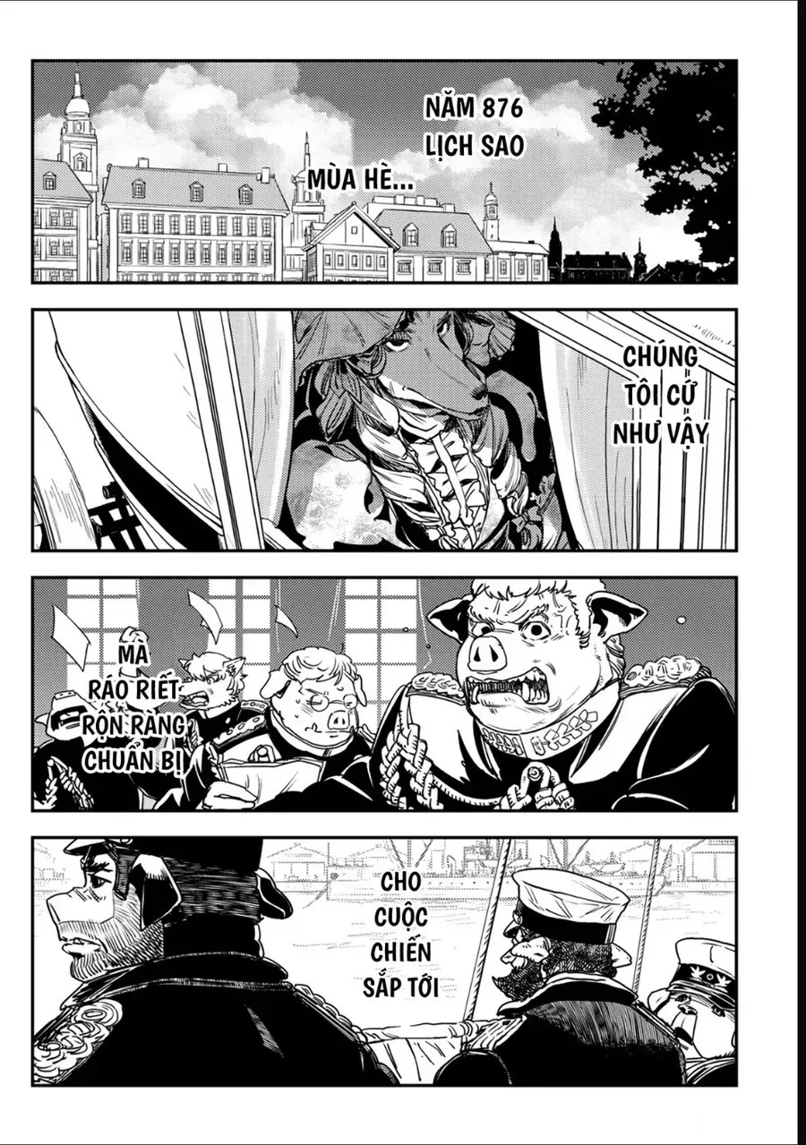 Orcsen Oukokushi ~Yaban Na Orc No Kuni Wa, Ikanishite Heiwa Na Elf No Kuni Wo Yakiharau Ni Itatta Ka~ Chương 9 Ảnh 49