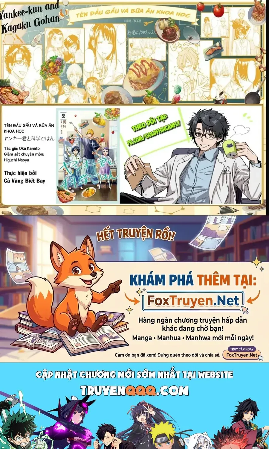 Tên Đầu Gấu Và Bữa Ăn Khoa Học Chương 11 Ảnh 52