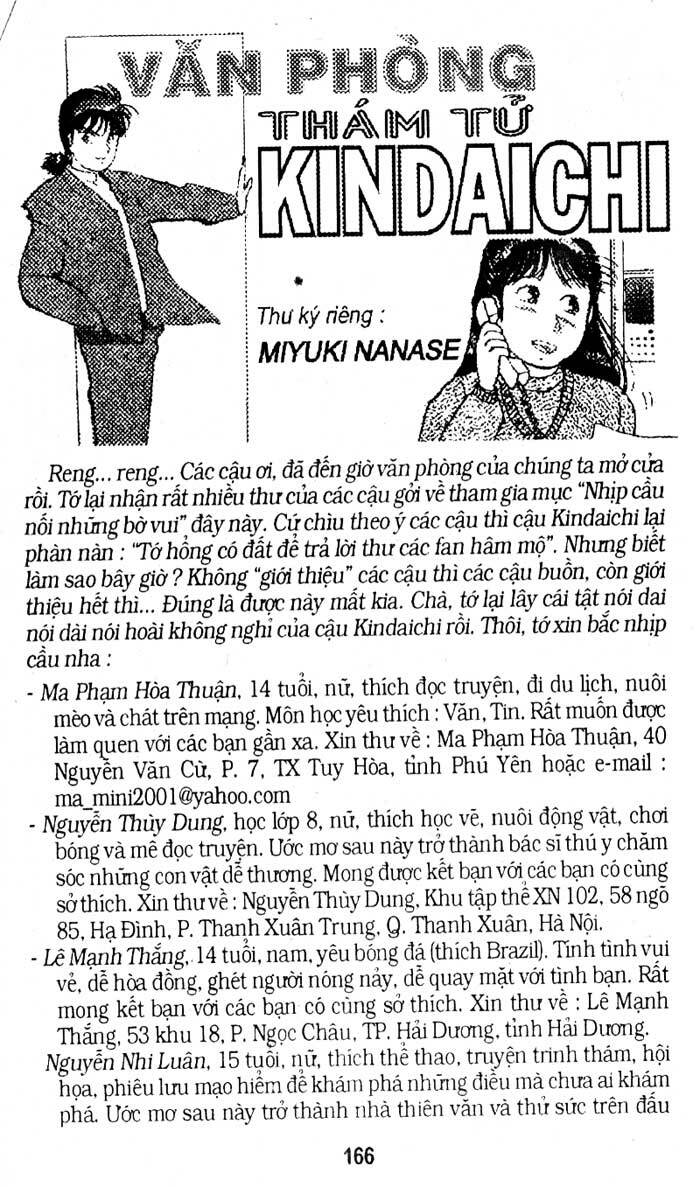 Thám Tử Kindaichi Chương 188 Ảnh 40