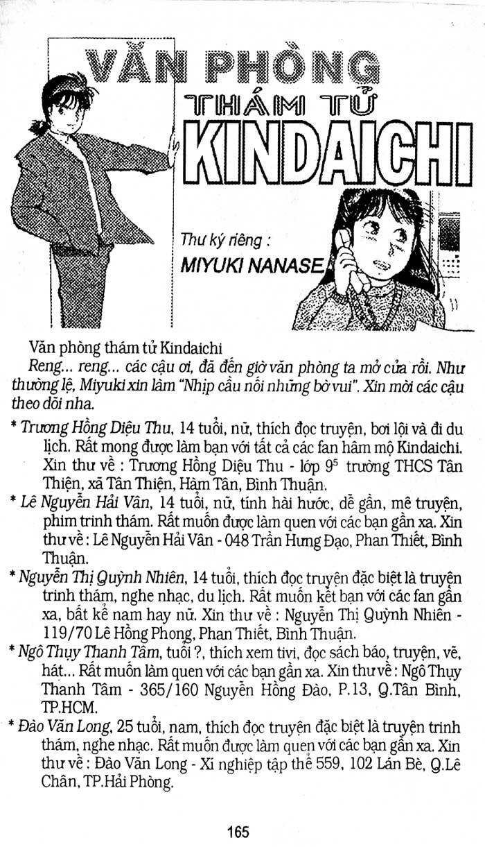 Thám Tử Kindaichi Chương 196 Ảnh 39