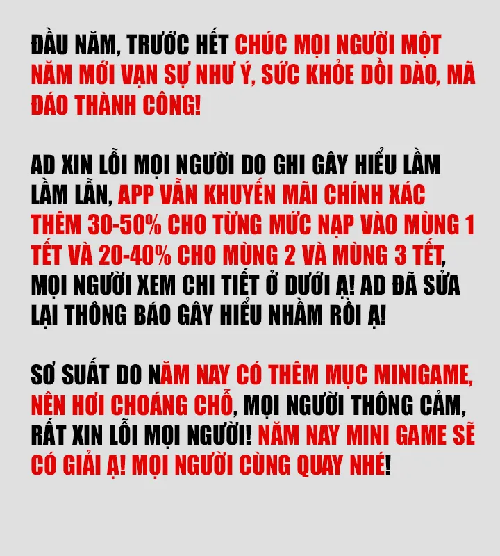 Thông Báo Từ BQT Chương 1.1 Ảnh 2