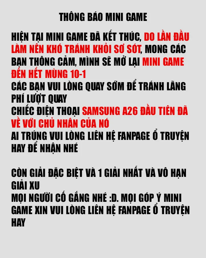 Thông Báo Từ BQT Chương 1 Ảnh 2