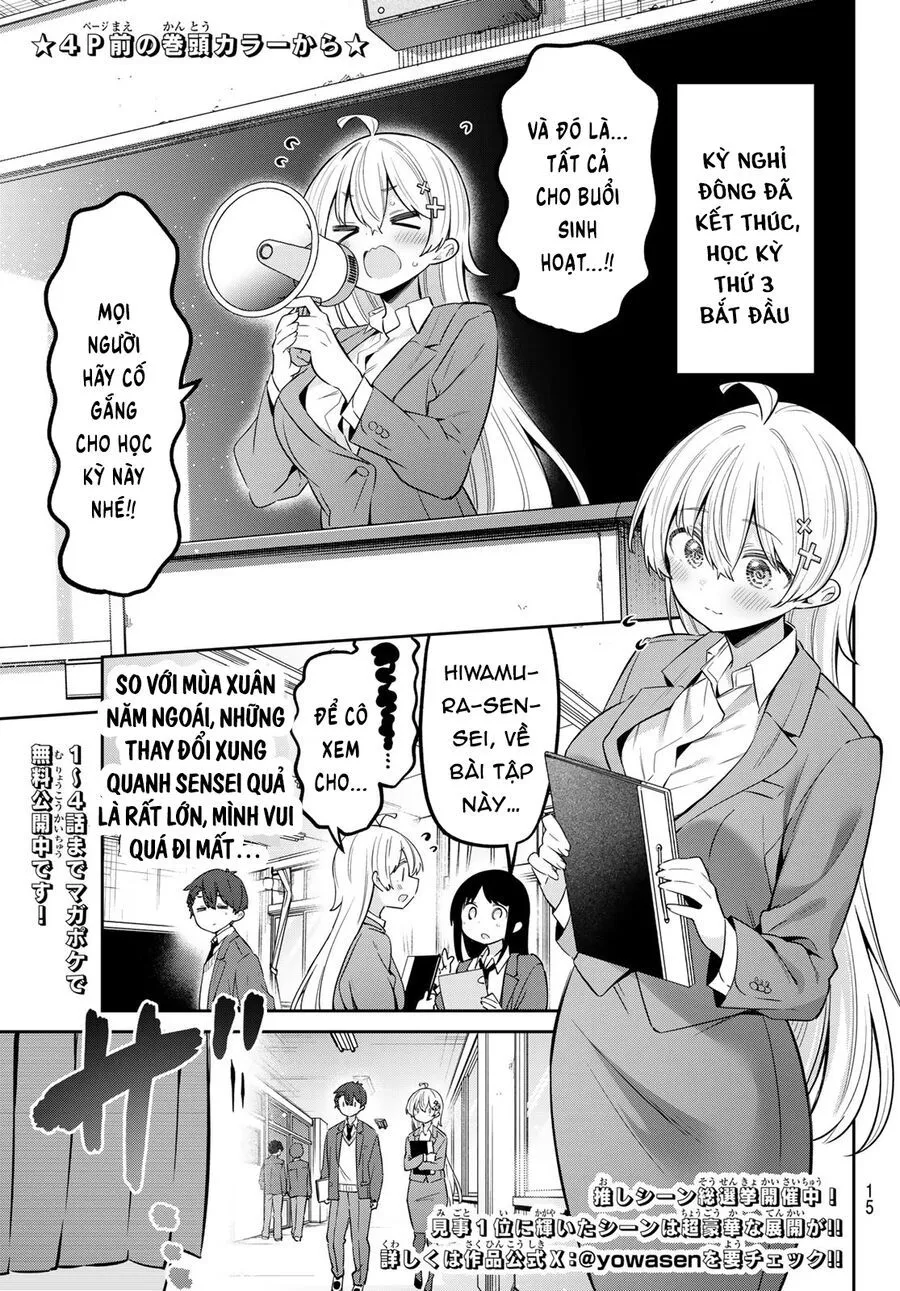 Yowayowa-Sensei Chương 100 Ảnh 4