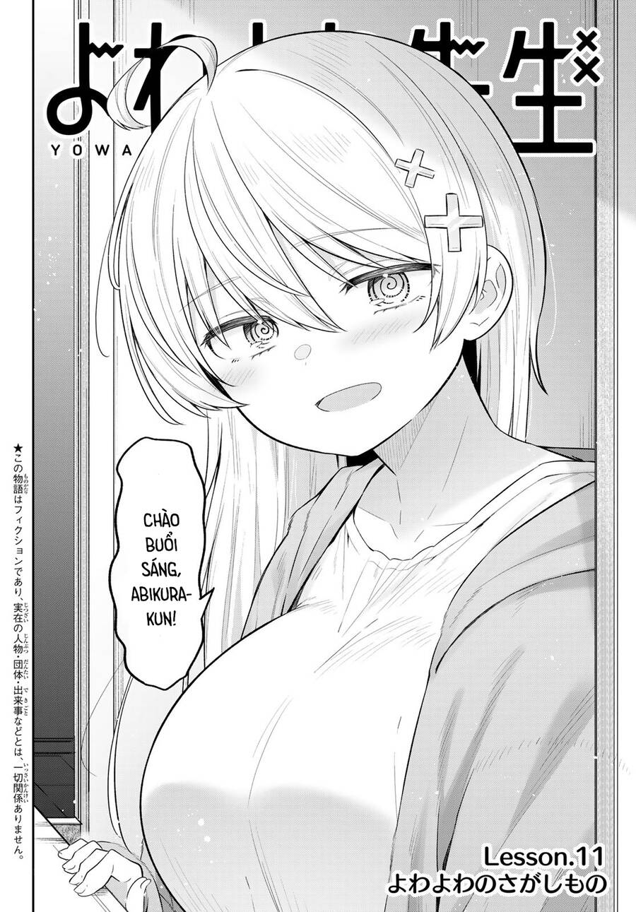 Yowayowa-Sensei Chương 11 Ảnh 3