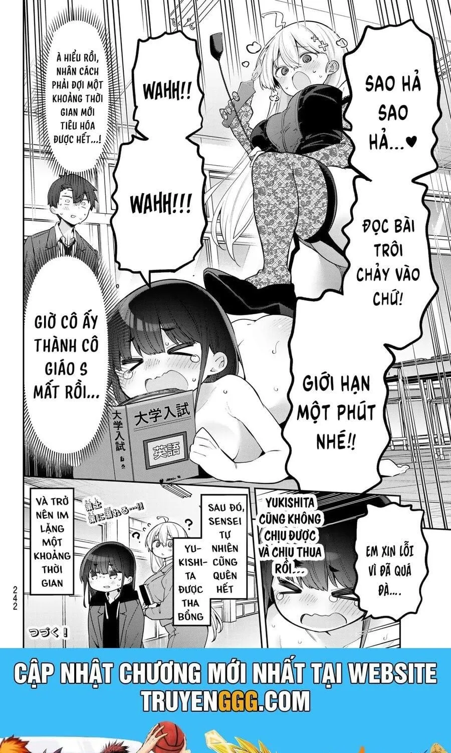 Yowayowa-Sensei Chương 91 Ảnh 16